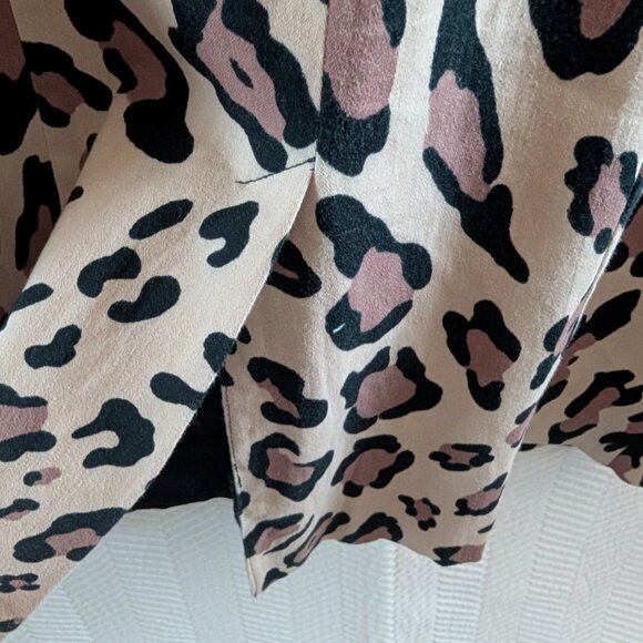 STAR by Julien Macdonald Leopard Bodycon Dress Retro Pin-up Size 10-12 - Picture 12 of 14